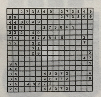 補(bǔ)充缺失的數(shù)字