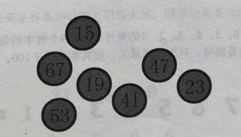 不同的數(shù)字