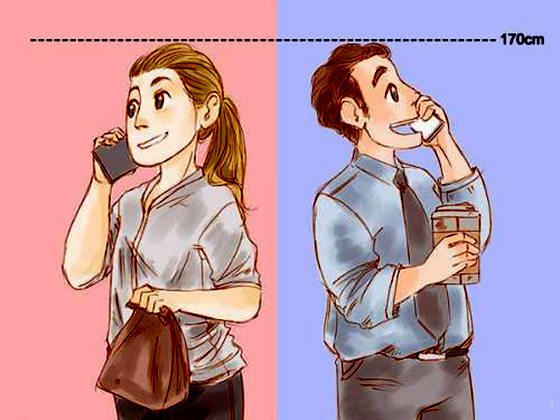 為什么男人普遍比女人高,男生比女生高的真實原因