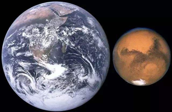 火星為什么是紅色的？