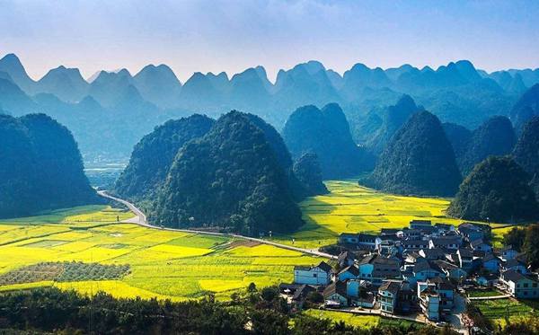 地殼運動產(chǎn)生的重慶喀斯特地貌