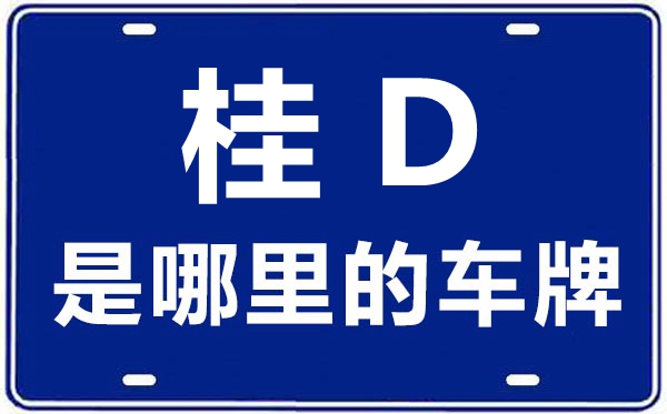 桂D是哪里的車牌號,梧州的車牌號是桂什么