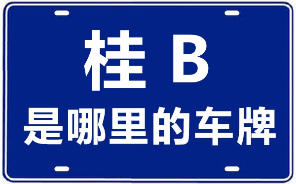 桂B(yǎng)是哪里的車牌號(hào),柳州的車牌號(hào)是桂什么