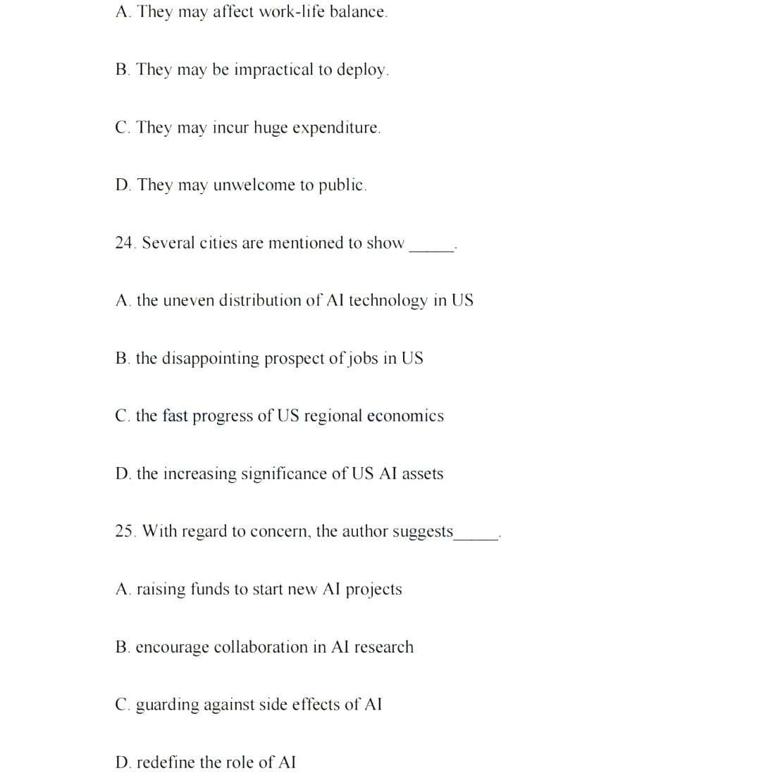 2024年考研英語(yǔ)二試卷真題及答案解析