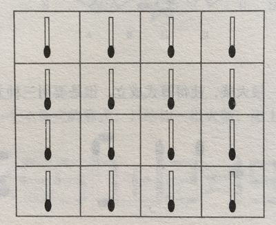 圖形類智力題：方格內(nèi)的偶數(shù)游戲